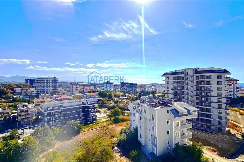 Purchase 1+1 apartment with a fine finish and mountain views — Alanya, Avsallar district 12
