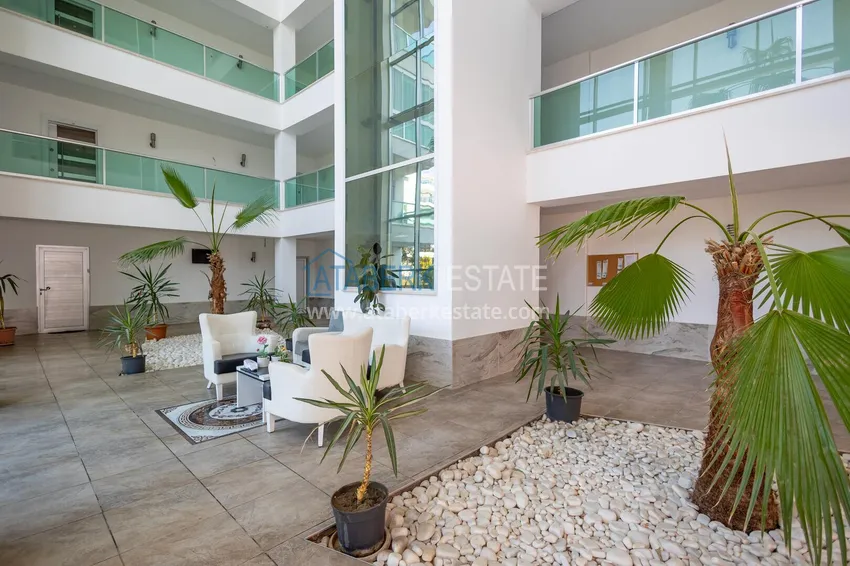 Turnkey duplex penthouse with sea view, 150 meters from the beach — Kestel, Alanya 16
