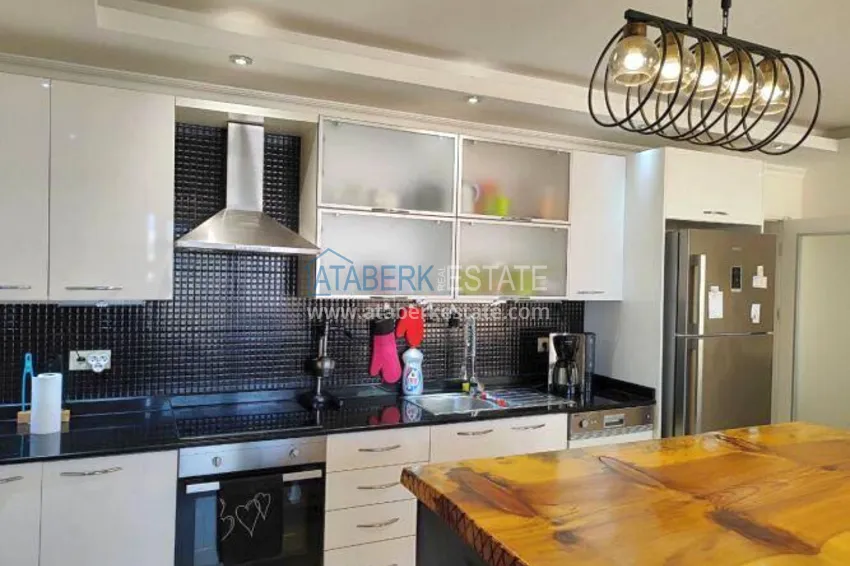 Kupuj Dwupoziomowy penthouse 5+1 z meblami — Alanya, dzielnica Avsallar 13