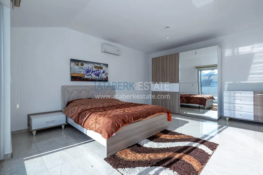Purchase Turnkey duplex penthouse with sea view, 150 meters from the beach — Kestel, Alanya 17