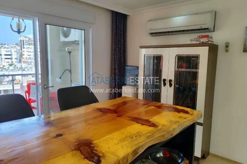 Kupuj Dwupoziomowy penthouse 5+1 z meblami — Alanya, dzielnica Avsallar 14