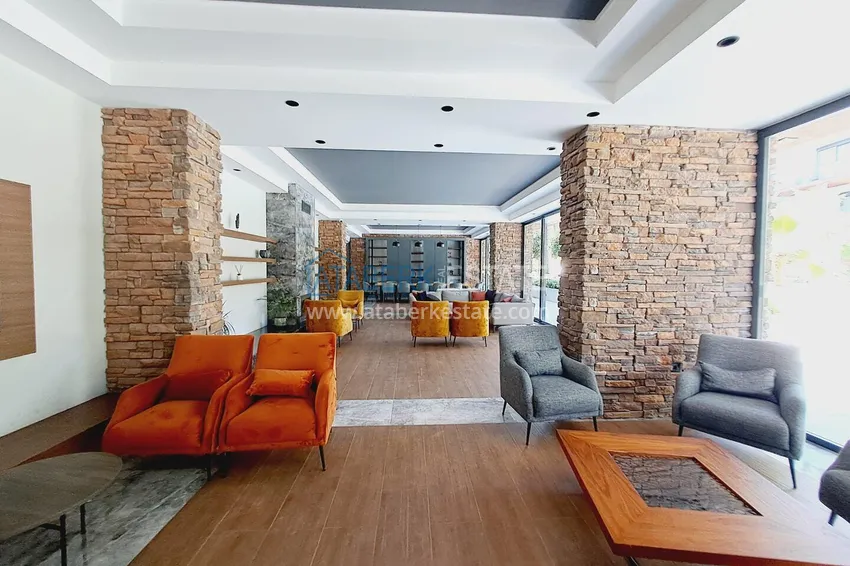 Apartament 1+1 w Alanya, dzielnica Oba, w komfortowym kompleksie 14 