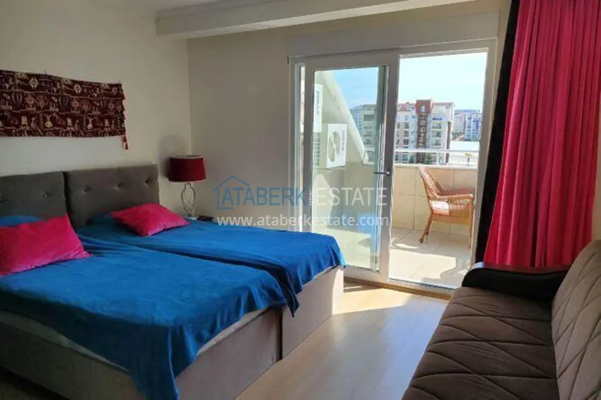 Kupuj Dwupoziomowy penthouse 5+1 z meblami — Alanya, dzielnica Avsallar 15