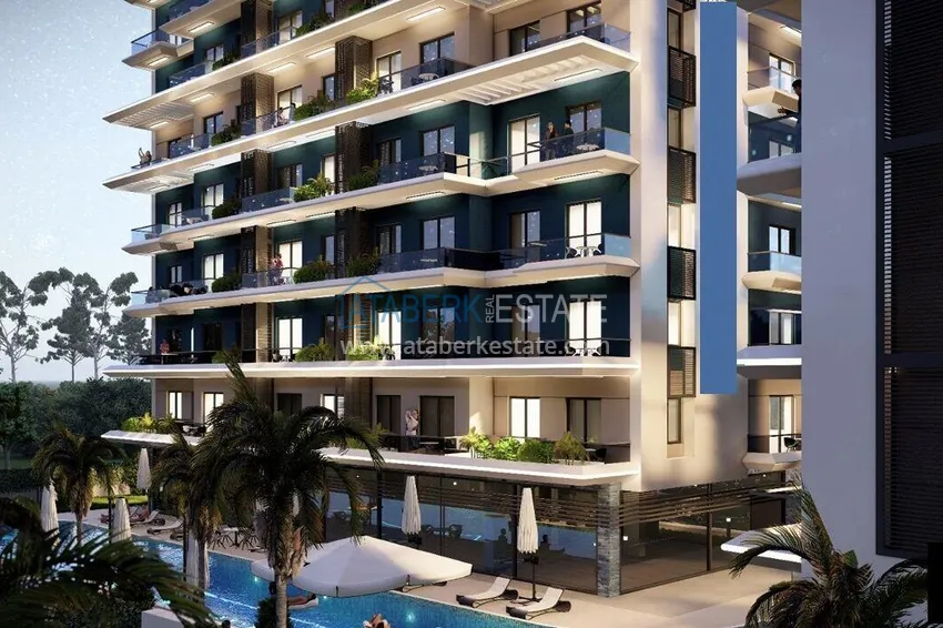 New off-plan project in Avsallar: a residential complex with original architecture 17