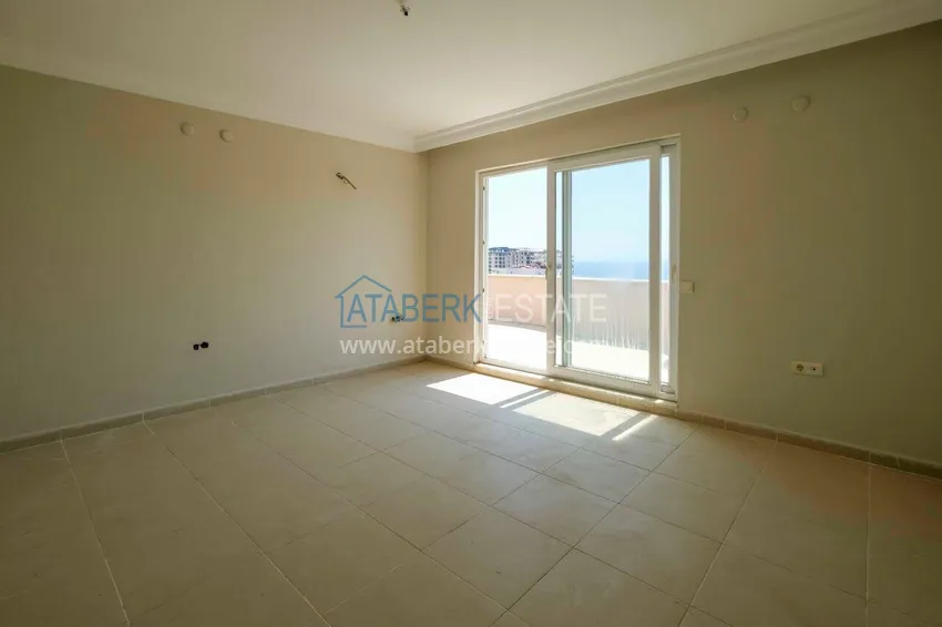 Purchase 4+1 penthouse duplex with mountain and sea views — Alanya, Mahmutlar district 15 