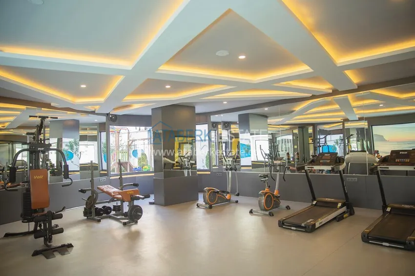 Furnished 2+1 apartment in a comfort-class complex — Alanya center, Cleopatra beach area 20