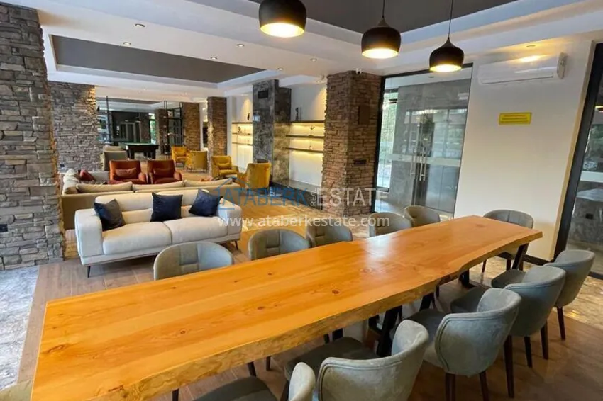 Apartament 1+1 w Alanya, dzielnica Oba, w komfortowym kompleksie 15 