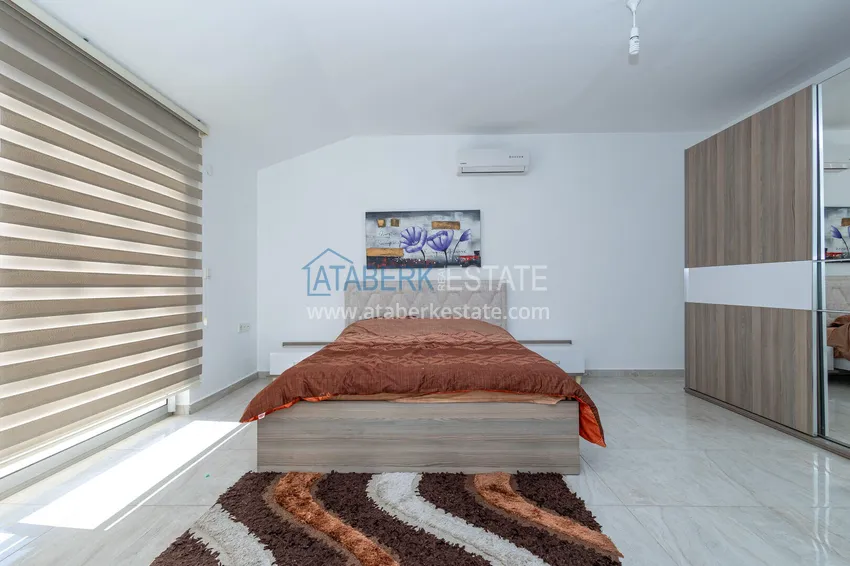 Purchase Turnkey duplex penthouse with sea view, 150 meters from the beach — Kestel, Alanya 19