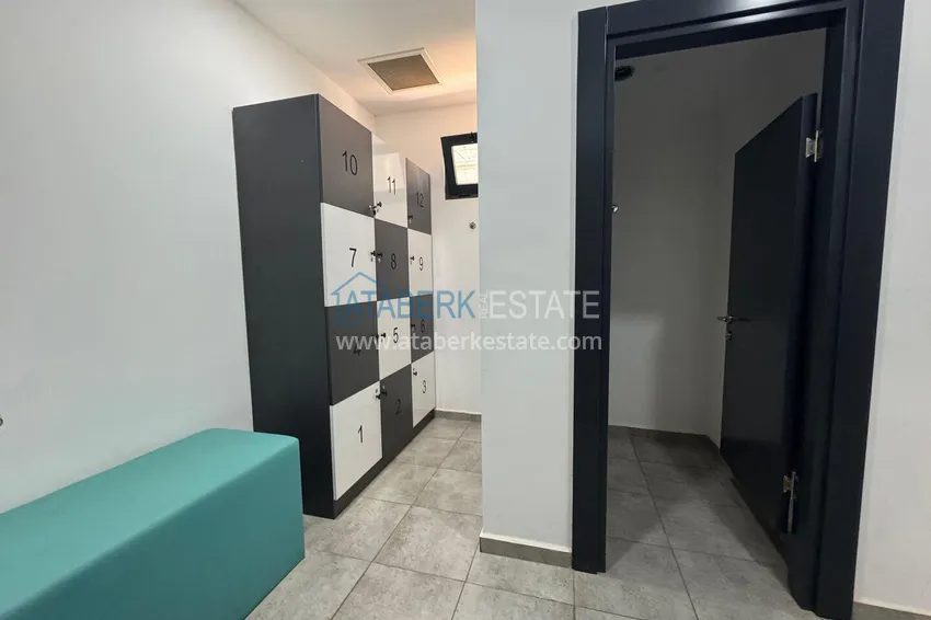 Newly furnished apartment with a glazed balcony in a modern complex - Oba district, Alanya 19