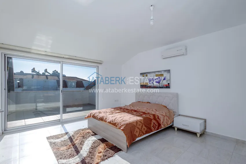 Purchase Turnkey duplex penthouse with sea view, 150 meters from the beach — Kestel, Alanya 20