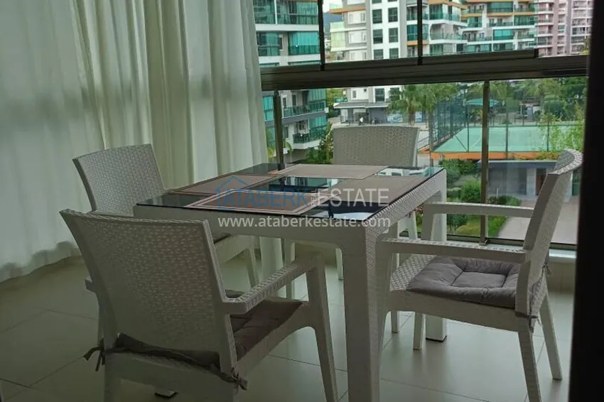Kupuj Apartament pod klucz 1+1 z przeszklonym balkonem w kompleksie z prywatną plażą — Avsallar, Alanya 17