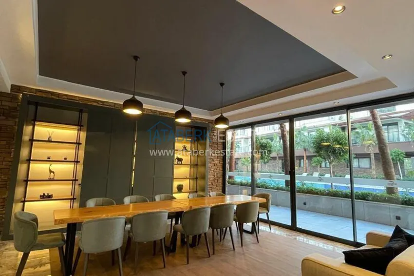 Apartament 1+1 w Alanya, dzielnica Oba, w komfortowym kompleksie 17 