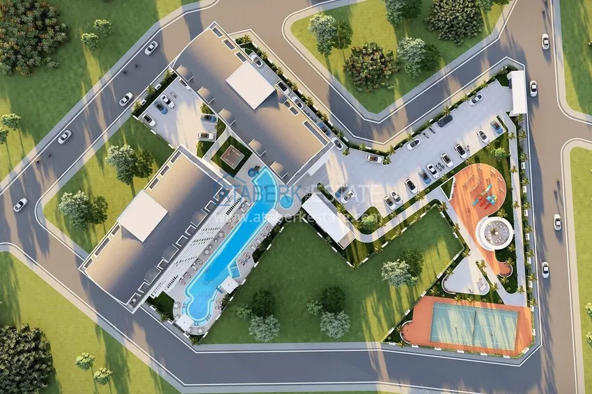 New off-plan project in Avsallar: a residential complex with original architecture 20