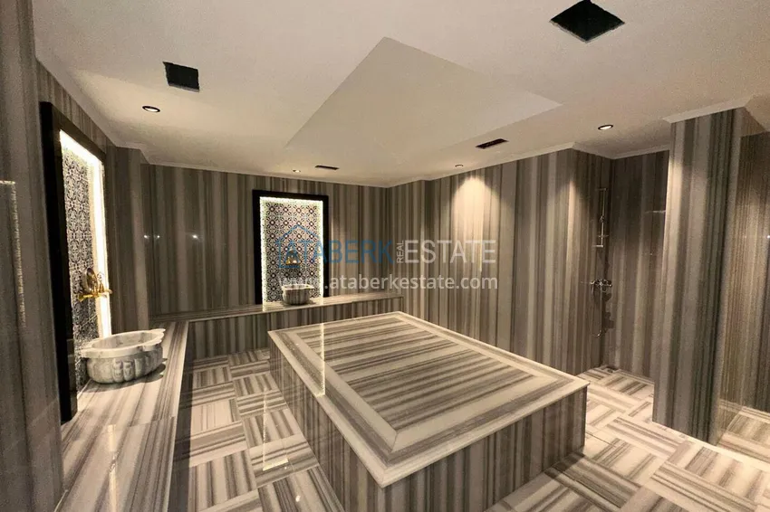 Apartament 1+1 z panoramicznym widokiem na morze — dzielnica Mahmutlar, Alanya, 200 metrów od morza 18 