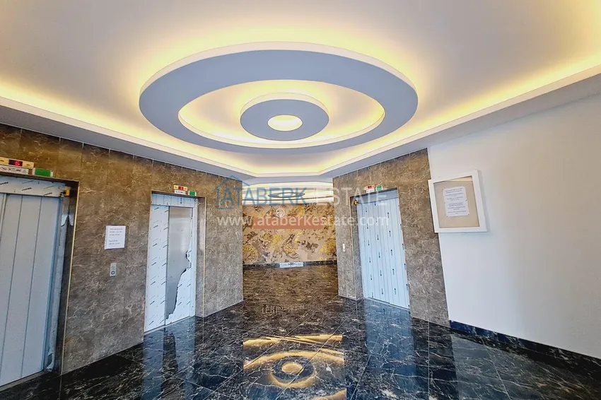 Jednopokojowy apartament z meblami w nowoczesnym kompleksie — Alanya, dzielnica Mahmutlar 21