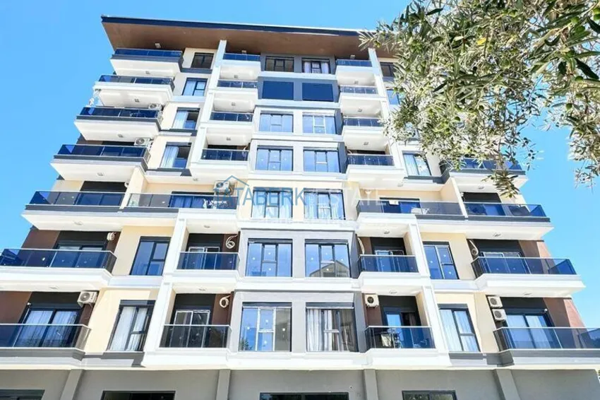Finished 1+1 apartment in a cozy complex — Alanya, Avsallar district 1