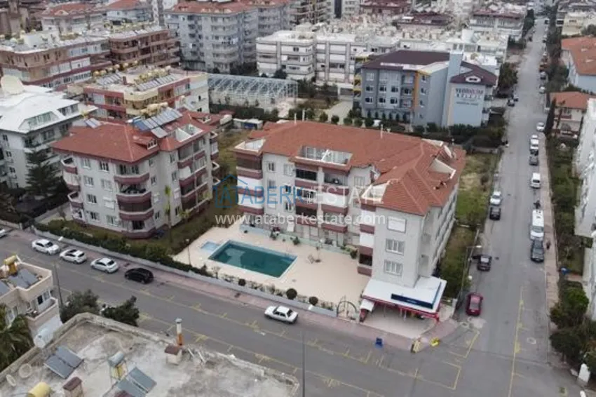 Umeblowane mieszkanie 1+1 odpowiednie na zezwolenie na pobyt — Alanya, dzielnica Oba, 300 metrów od morza 2