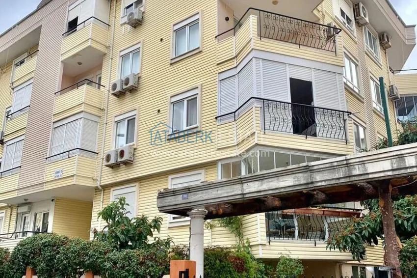 Mieszkanie 2+1 nadające się do pozwolenia na pobyt i obywatelstwa w dzielnicy Oba, Alanya - umeblowane w przytulnym kompleksie 1