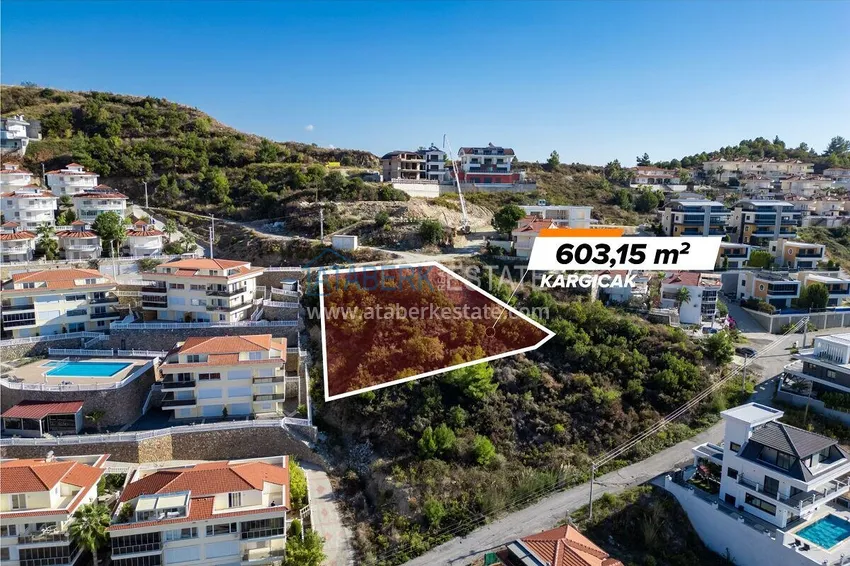 Plot of land in Alanya, Kargicak district 2