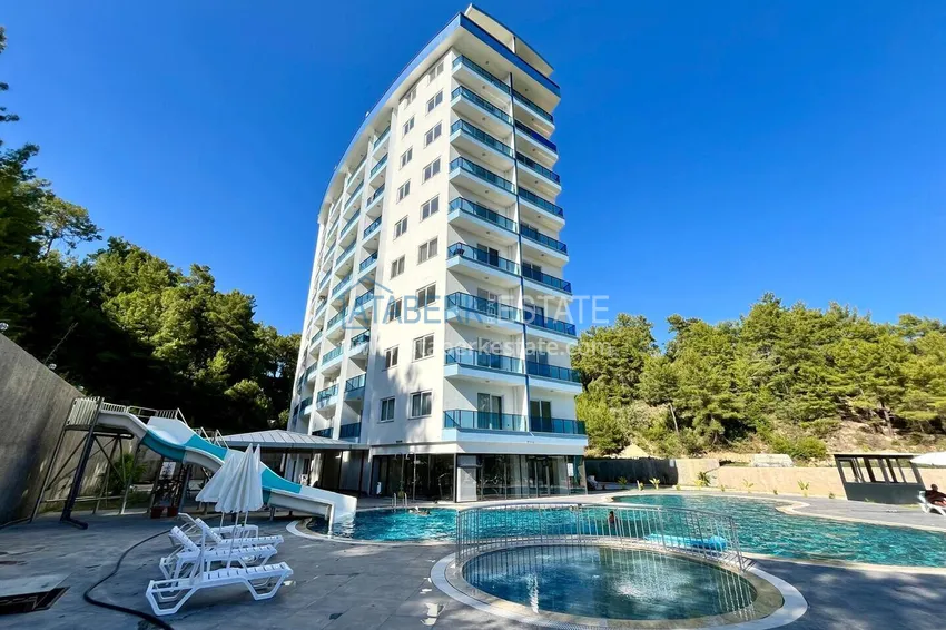 Świetna cena! Apartament pod klucz z jedną sypialnią w Alanya, dzielnica Avsallar 1 