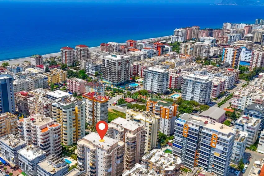 4+1 penthouse duplex with mountain and sea views — Alanya, Mahmutlar district 1 