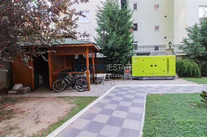 Apartament 1+1 z meblami, widokiem na morze i przeszklonym balkonem - Alanya, dzielnica Mahmutlar 21