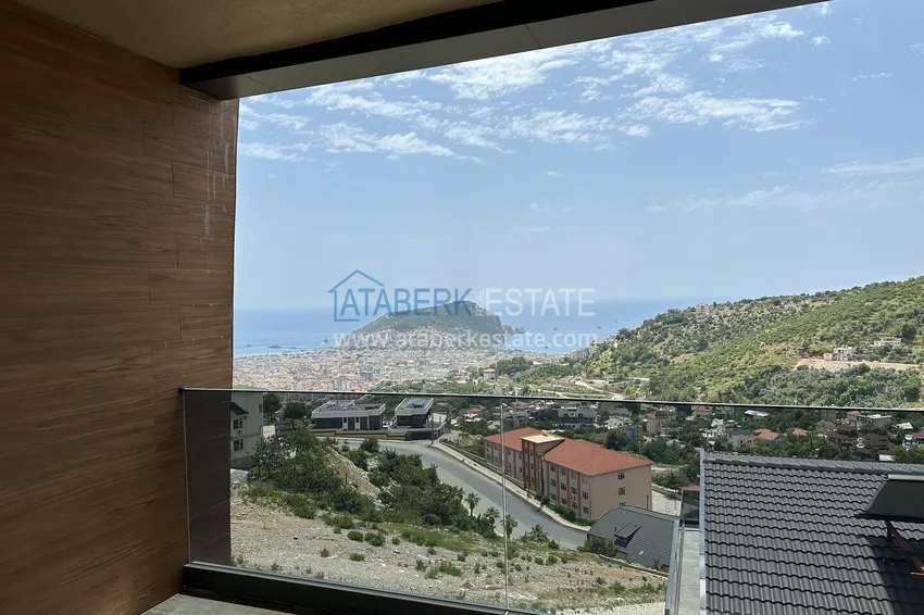 Purchase Luxurious penthouse duplex with panoramic views in a prestigious complex — Tepe, Alanya Center 18