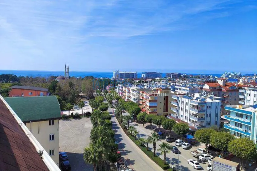 Kupuj Dwupoziomowy penthouse 5+1 z meblami — Alanya, dzielnica Avsallar 27