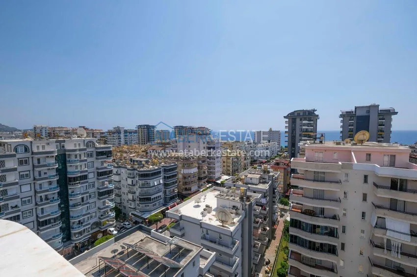 Purchase 4+1 penthouse duplex with mountain and sea views — Alanya, Mahmutlar district 29 