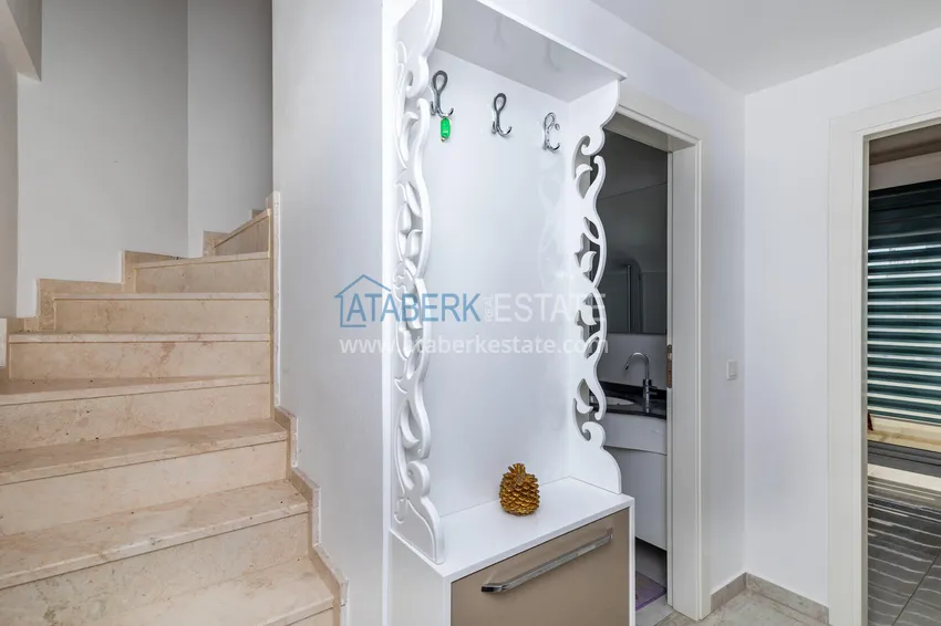 Purchase Turnkey duplex penthouse with sea view, 150 meters from the beach — Kestel, Alanya 4