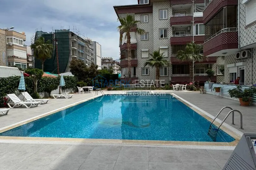 Umeblowane mieszkanie 1+1 odpowiednie na zezwolenie na pobyt — Alanya, dzielnica Oba, 300 metrów od morza 5