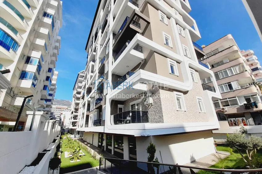 Apartament 1+1 z panoramicznym widokiem na morze — dzielnica Mahmutlar, Alanya, 200 metrów od morza 3 