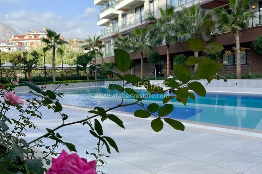 Apartament 1+1 w Alanya, dzielnica Oba, w komfortowym kompleksie 3 