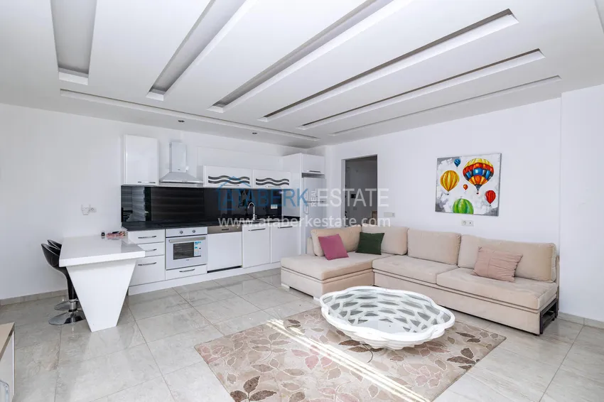 Purchase Turnkey duplex penthouse with sea view, 150 meters from the beach — Kestel, Alanya 5