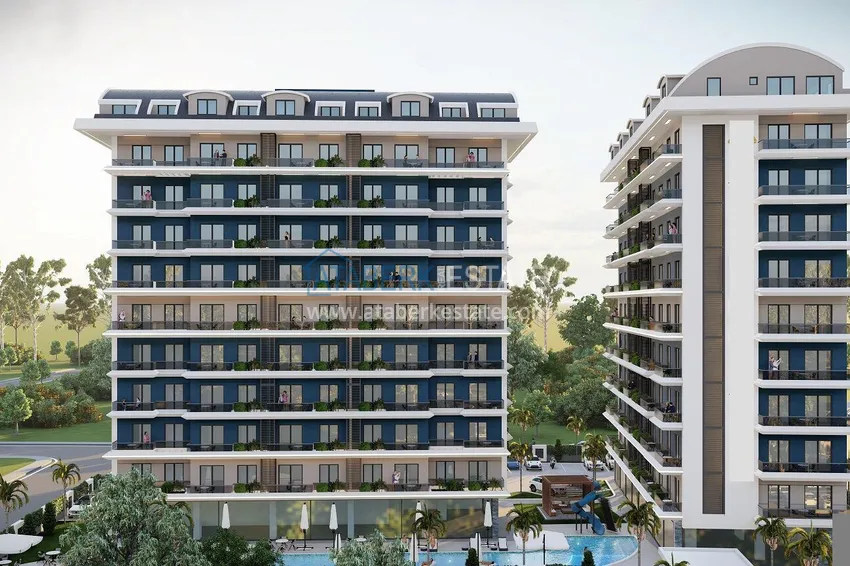 New off-plan project in Avsallar: a residential complex with original architecture 5