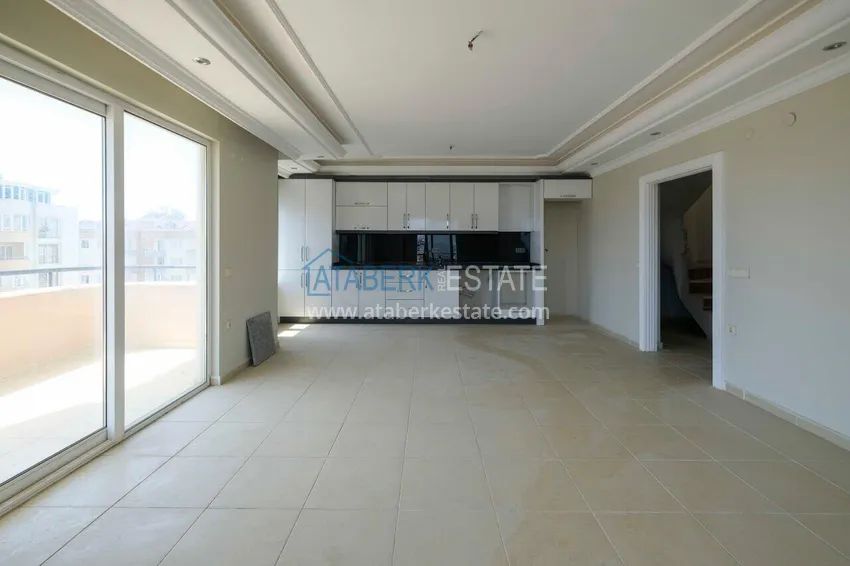 Purchase 4+1 penthouse duplex with mountain and sea views — Alanya, Mahmutlar district 3 