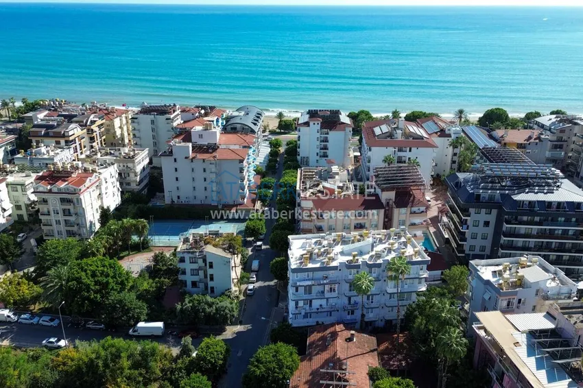 Dwupokojowy apartament w centrum Alanyi - plaża Keykubat 3