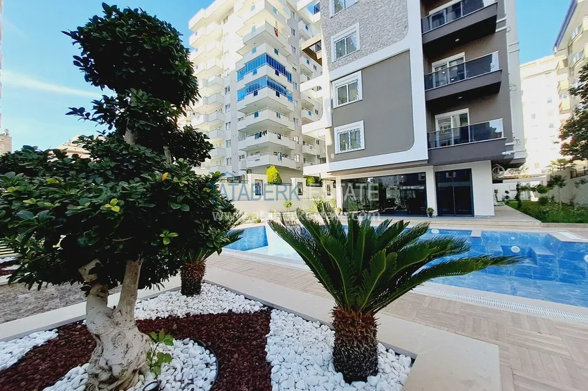 Apartament 1+1 z panoramicznym widokiem na morze — dzielnica Mahmutlar, Alanya, 200 metrów od morza 5 