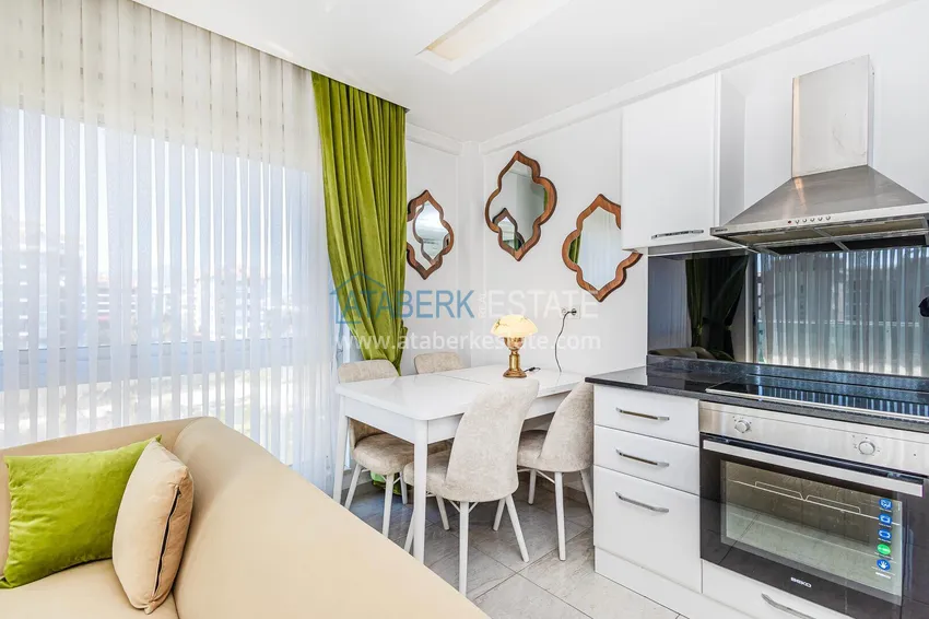 Kupuj Apartament 1+1 z meblami i widokiem na morze — Kestel, Alanya 6 