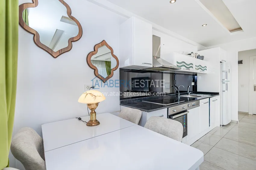 Kupuj Apartament 1+1 z meblami i widokiem na morze — Kestel, Alanya 7 