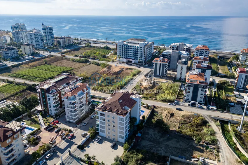 Turnkey duplex penthouse with sea view, 150 meters from the beach — Kestel, Alanya 6