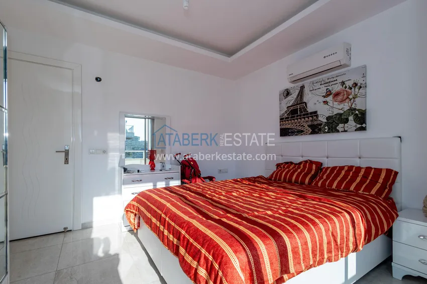Purchase Turnkey duplex penthouse with sea view, 150 meters from the beach — Kestel, Alanya 10