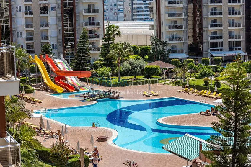 Dwupoziomowy penthouse 5+1 z meblami — Alanya, dzielnica Avsallar 3