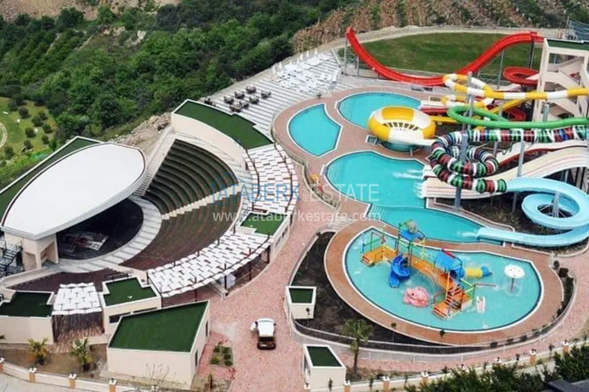 Umeblowany apartament z widokiem na góry w legendarnym kompleksie hotelowym - dzielnica Mahmutlar, Alanya 7 