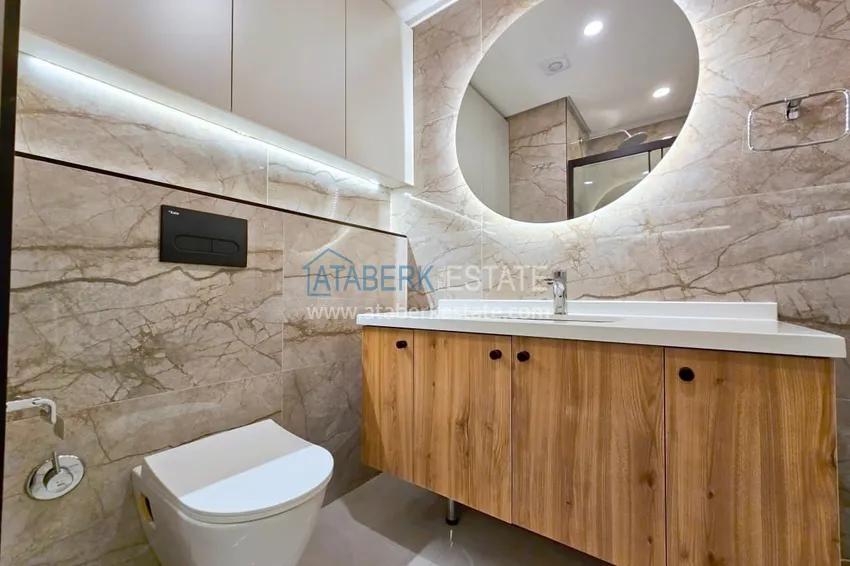 Kupuj Apartament 1+1 w Alanya, dzielnica Oba, w komfortowym kompleksie 7 