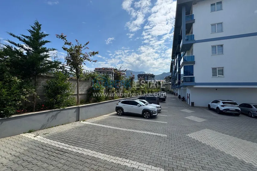 Newly furnished apartment with a glazed balcony in a modern complex - Oba district, Alanya 10