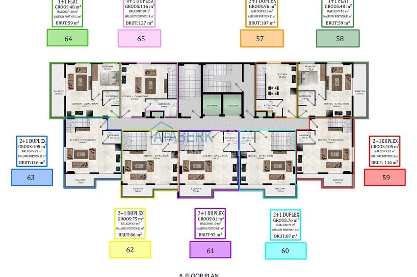 Buy cheap New off-plan project in Avsallar: a residential complex with original architecture 2