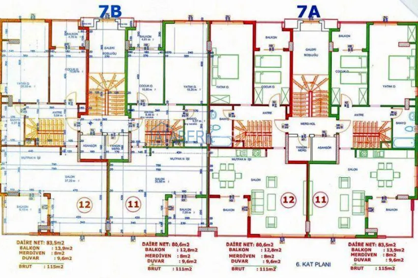 Kupuj taniej Dwupoziomowy penthouse 5+1 z meblami — Alanya, dzielnica Avsallar 1