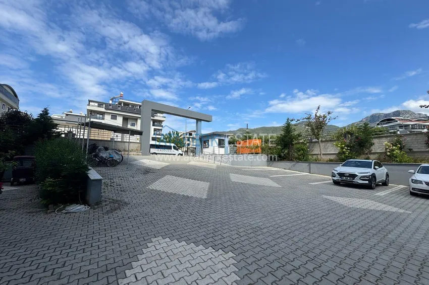 Newly furnished apartment with a glazed balcony in a modern complex - Oba district, Alanya 11