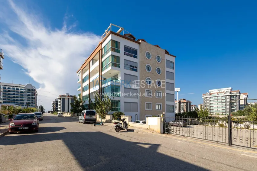 Turnkey duplex penthouse with sea view, 150 meters from the beach — Kestel, Alanya 9
